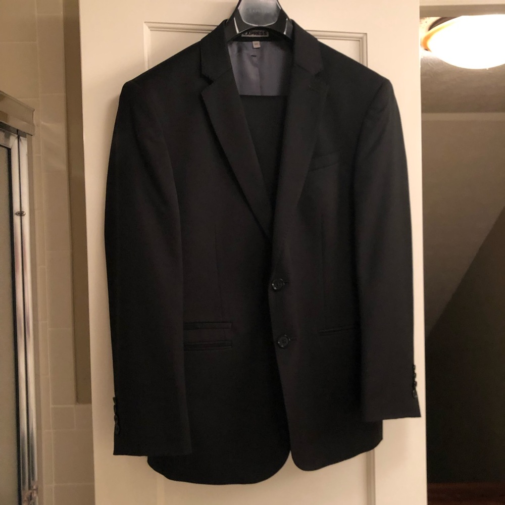 Express Slim Fit Photographer Series Suit Jacket